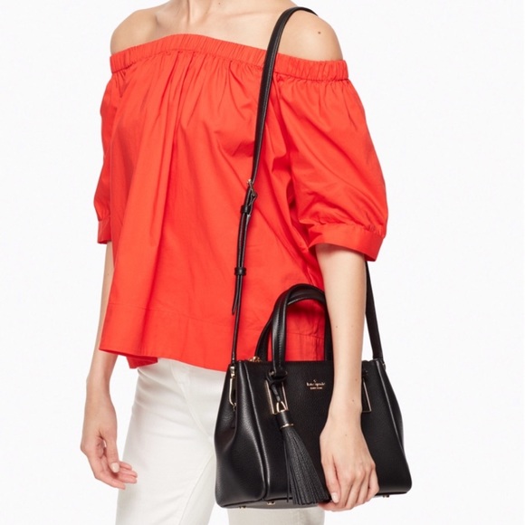 ▪️KATE SPADE▪️Large Black Naomi Satchel - Picture 2 of 8